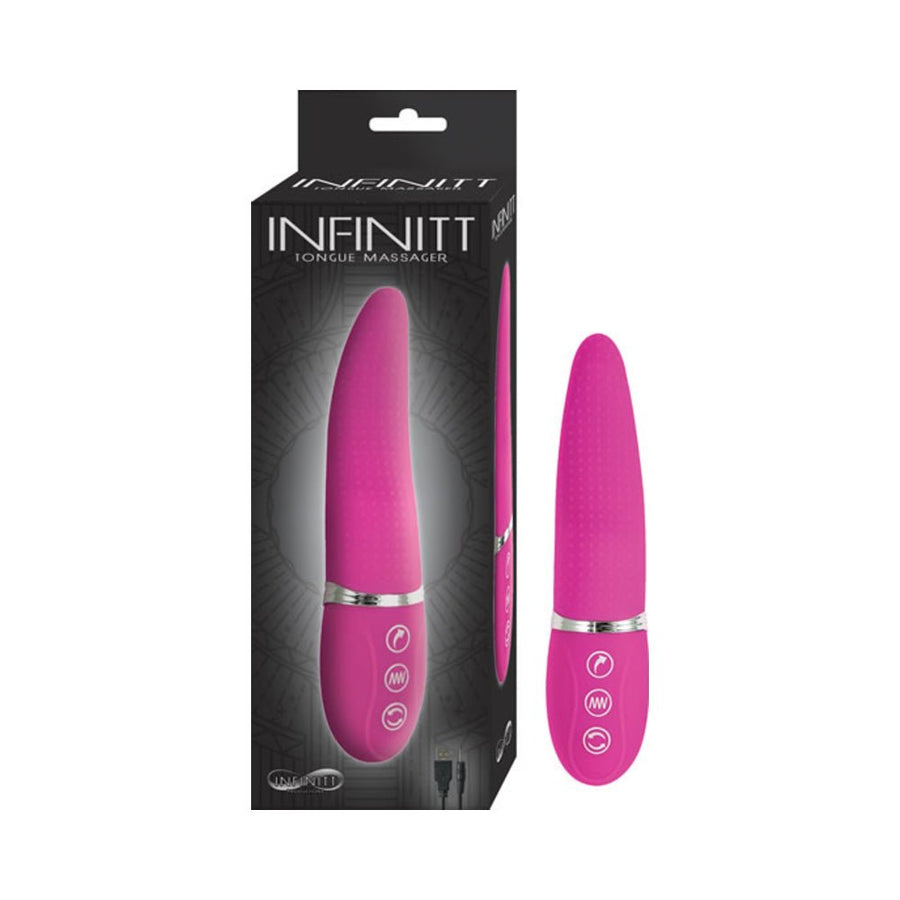 Infinitt Tongue Massager Pink-Nasstoys-Sexual Toys®