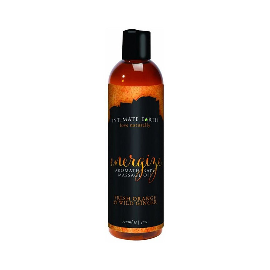 Intimate Earth Energize Massage Oil 4oz-Intimate Earth-Sexual Toys®