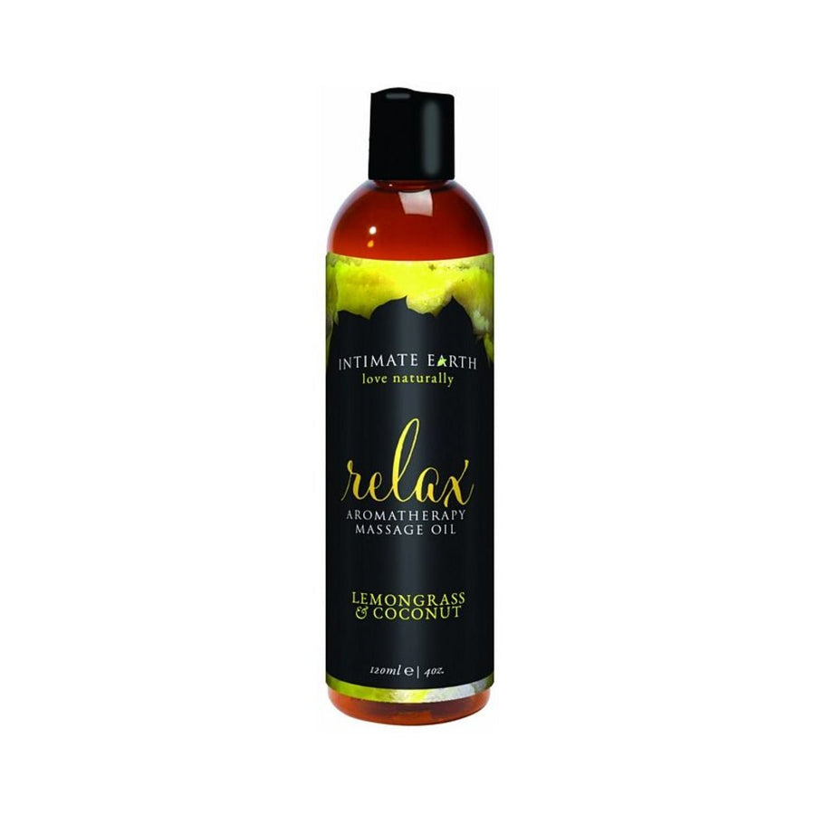 Intimate Earth Relax Massage Oil 4oz-Intimate Earth-Sexual Toys®
