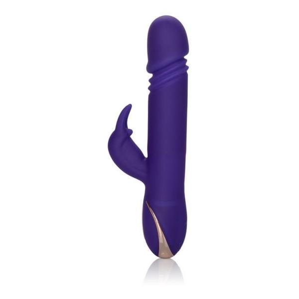 Jack Rabbit Silicone Thrusting Vibrator Purple-Premium Jack Rabbit-Sexual Toys®