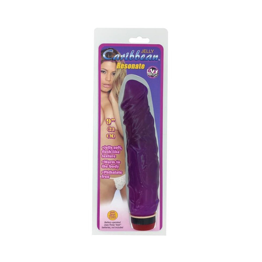 Jelly Resonate Purple Vibrator-Golden Triangle-Sexual Toys®