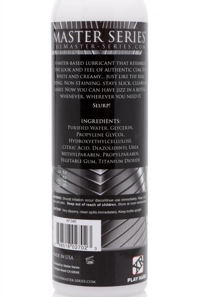 Jizz Unscented Water Based Lube 8oz-Master Series-Sexual Toys®