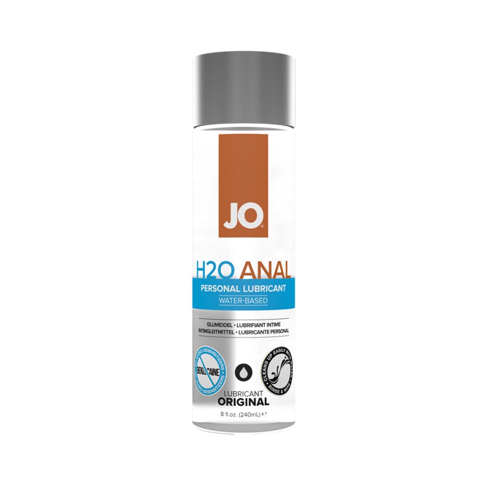 JO H2O Anal Water Based Lubricant 8 ounces-System JO-Sexual Toys®