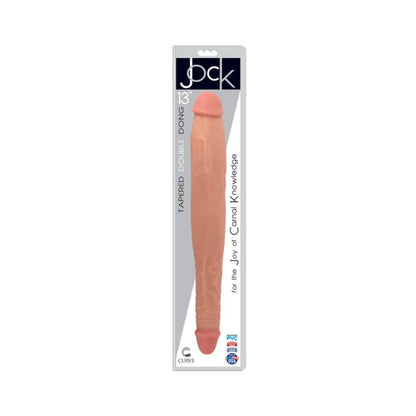 Jock 13 inches Tapered Double Dong Beige-Curve-Sexual Toys®