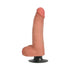 Jock Vibrating Dong With Balls And Suction Cup Waterproof 8in-Curve Novelties-Sexual Toys®