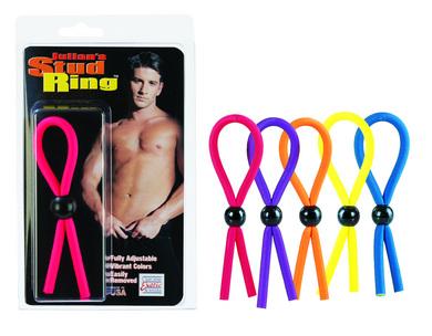 Julians Stud Ring Adjustable - Assorted Colors-blank-Sexual Toys®