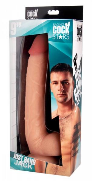 Just Bang Jack 8 Inches Realistic Dildo Beige-Raging Cockstars-Sexual Toys®