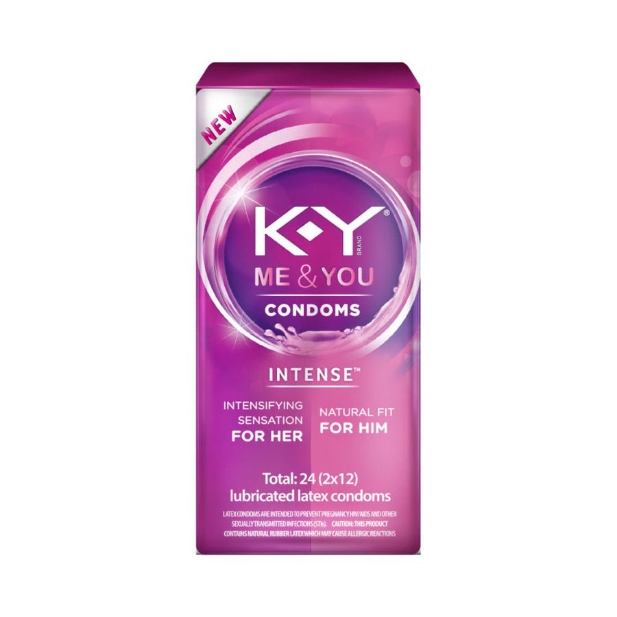 K-Y Intense Condom 24ct-Paradise Marketing-Sexual Toys®