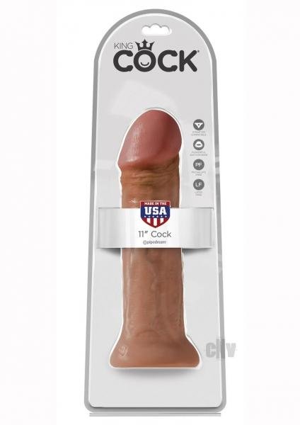 King Cock 11&quot; Dildo - Tan-Pipedream-Sexual Toys®