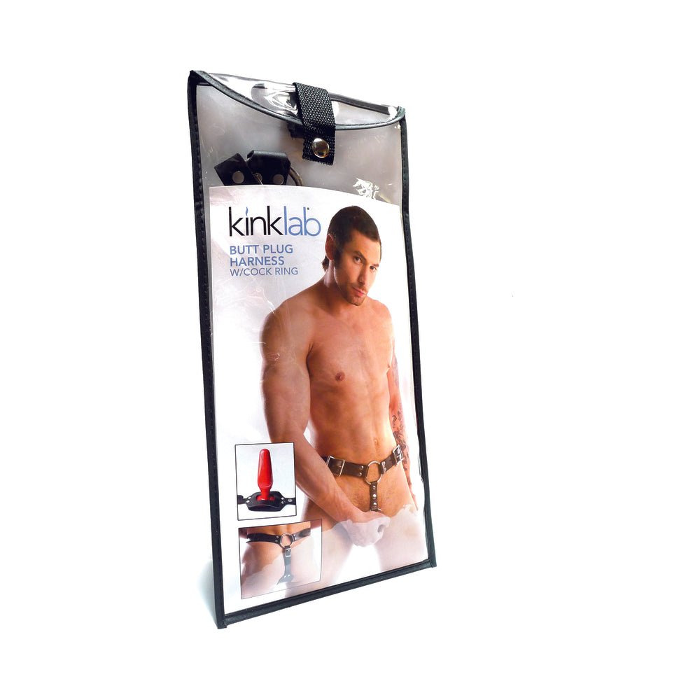 Kinklab Anal Plug Harness With Cock Ring-Stockroom-Sexual Toys®