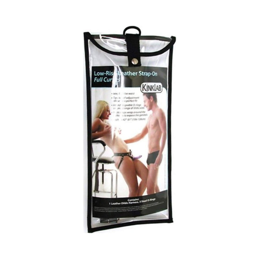 Kinklab Low-rise Leather Strap-on Harness-Stockroom-Sexual Toys®
