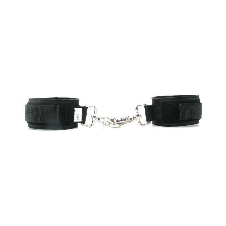 Kinklab Neoprene Black On Black Cuffs-Stockroom-Sexual Toys®