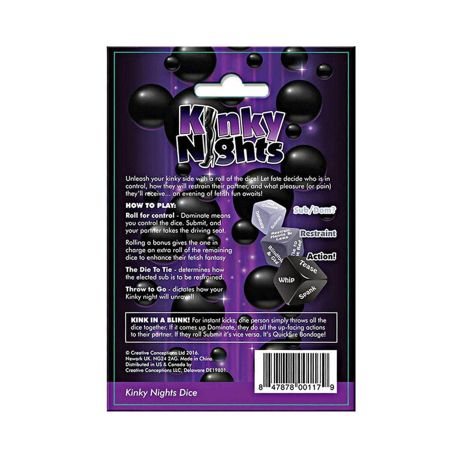 Kinky Night Dice-Creative Conceptions-Sexual Toys®