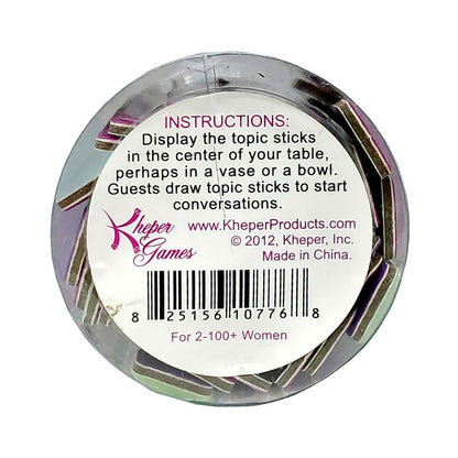 Ladies Night Topic Sticks-Kheper Games-Sexual Toys®