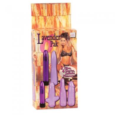 Lavender 6 Pack 2 Vibes 4 Sleeves - Purple-blank-Sexual Toys®