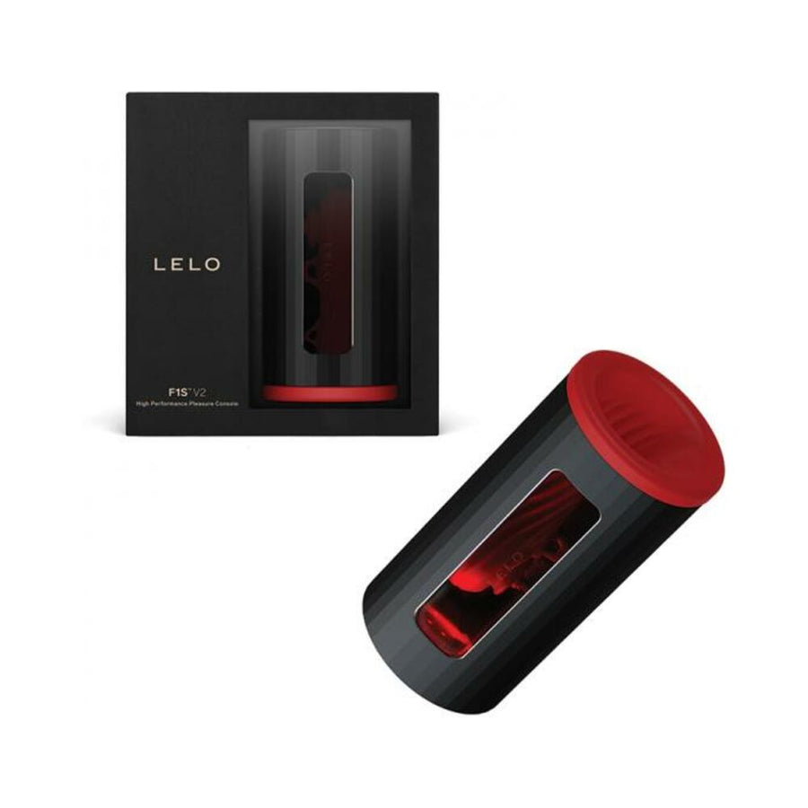 Lelo F1s V2 Masturbator Black/red-blank-Sexual Toys®