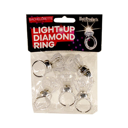 Light Up Diamond Ring (5pk)-Hott Products-Sexual Toys®