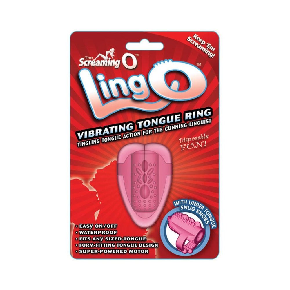 Ling O Vibrating Tongue Ring-Screaming O-Sexual Toys®