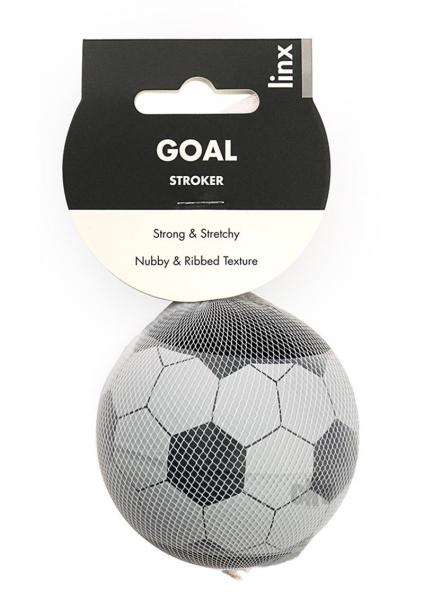 Linx Goal Stroker Ball Clear/black Os-blank-Sexual Toys®