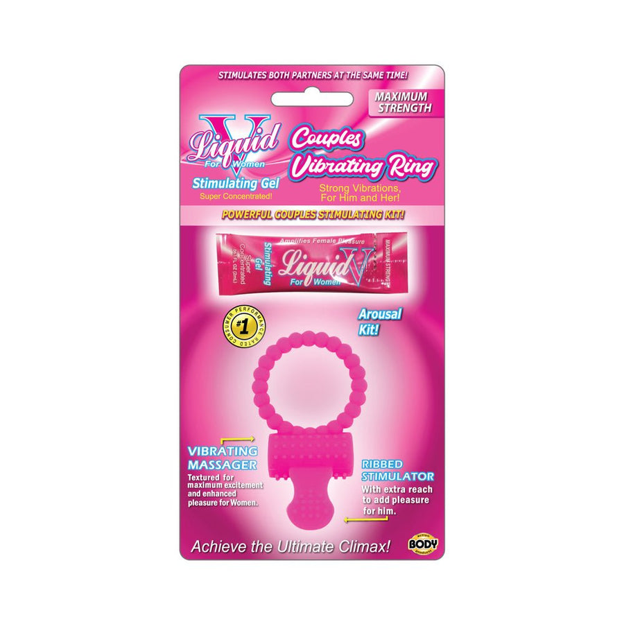 Liquid V Couples Vibrating Ring Kit-Body Action-Sexual Toys®