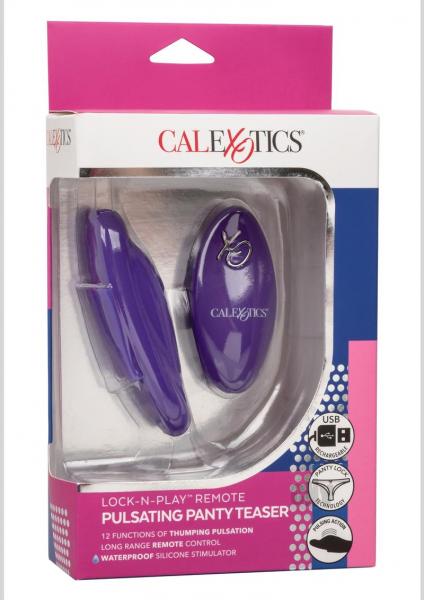 Lock-n-play Remote Pulsating Panty Teaser-blank-Sexual Toys®