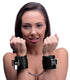 Locking Padded Wrist Cuffs With Chain Black-Frisky-Sexual Toys®