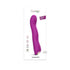 Love To Love Swap Rechargeable Triple Motor Tapping Silicone G-spot Vibrator Sweet Orchid-blank-Sexual Toys®