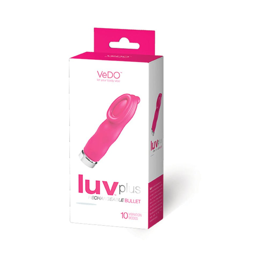Luv Plus Rechargeable Bullet Vibrator-VeDO-Sexual Toys®
