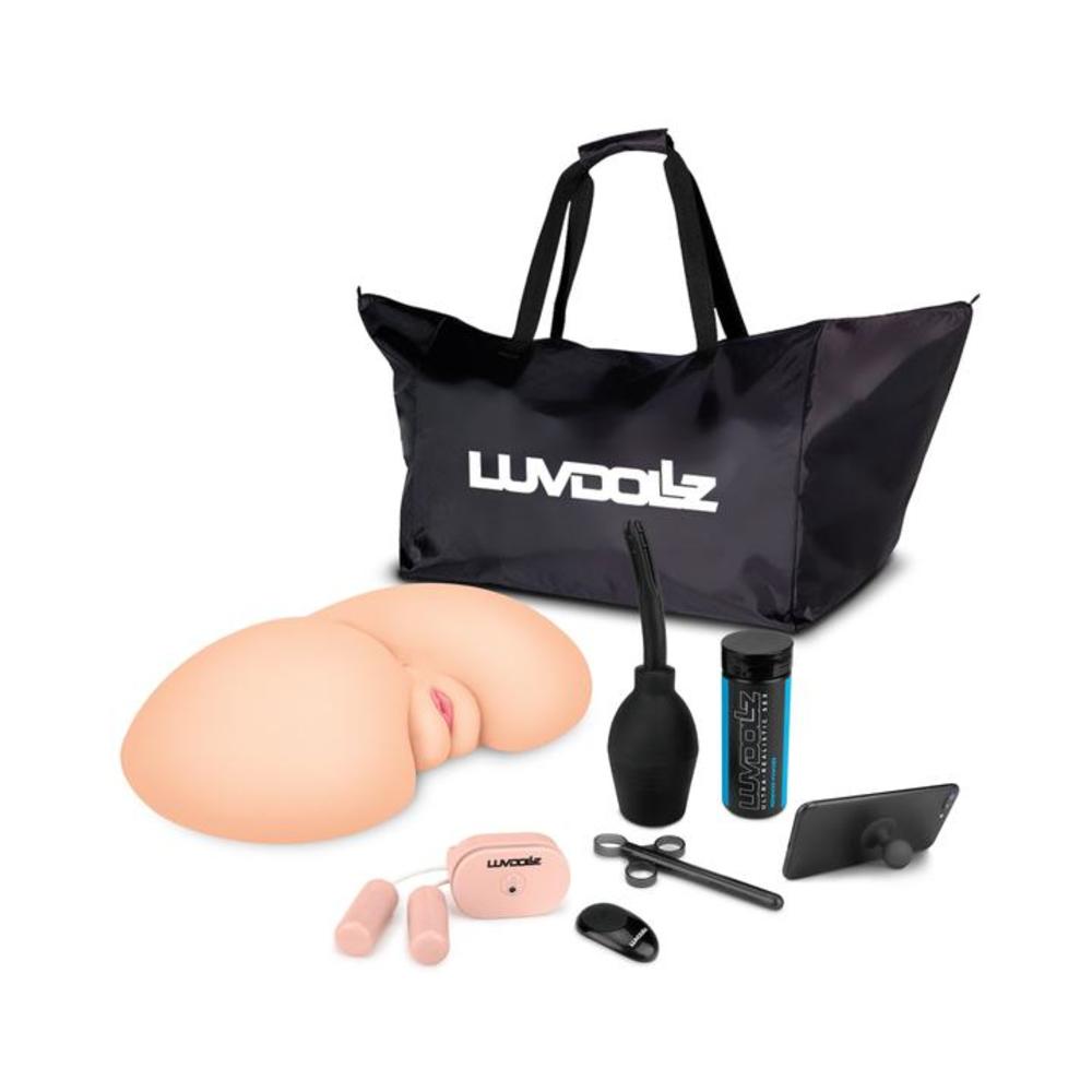 Luvdollz Remote Control Vibrating Butt - Cream-Electric Eel-Sexual Toys®