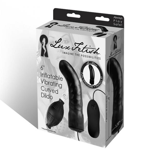 Lux F Inflatable Vibe Curved Dildo 6-blank-Sexual Toys®