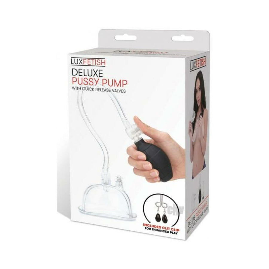 Lux Fetish Deluxe Pussy Pump With Quick-release Valves-Electric Eel-Sexual Toys®