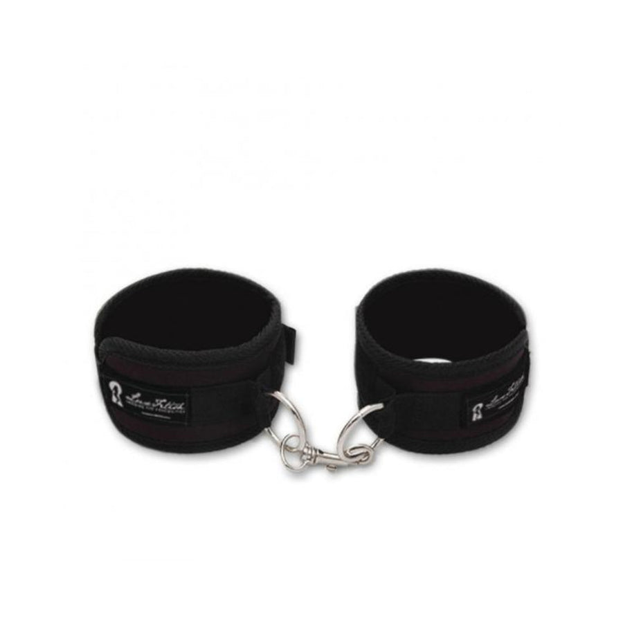 Lux Fetish Quality Love Cuffs Black-Electric Eel-Sexual Toys®