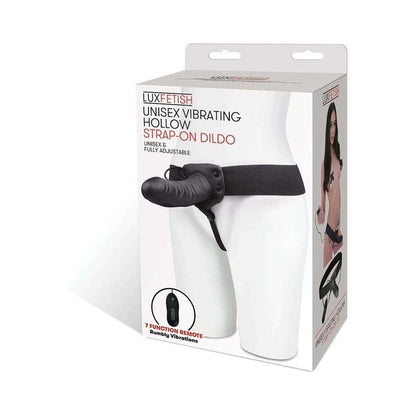 Lux Fetish Unisex Vibrating Hollow Strap On Dildo-Electric Eel-Sexual Toys®