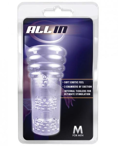 All In Clear Masturbator-M FOR MEN-Sexual Toys®