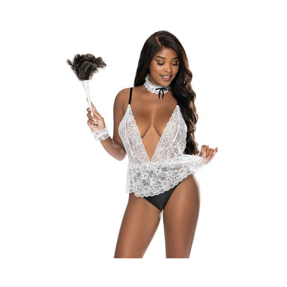 Magic Silk Dress Up Full Service Costume White L/xl-blank-Sexual Toys®