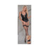 Magic Silk Liquid Onyx Crotchless Teddy Black Sm-Magic Silk-Sexual Toys®