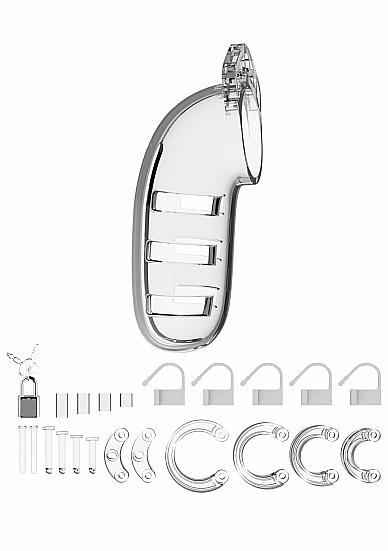 Mancage Model 06 Chastity 5.5 inches Cock Cage Transparent-Shots Mancage-Sexual Toys®