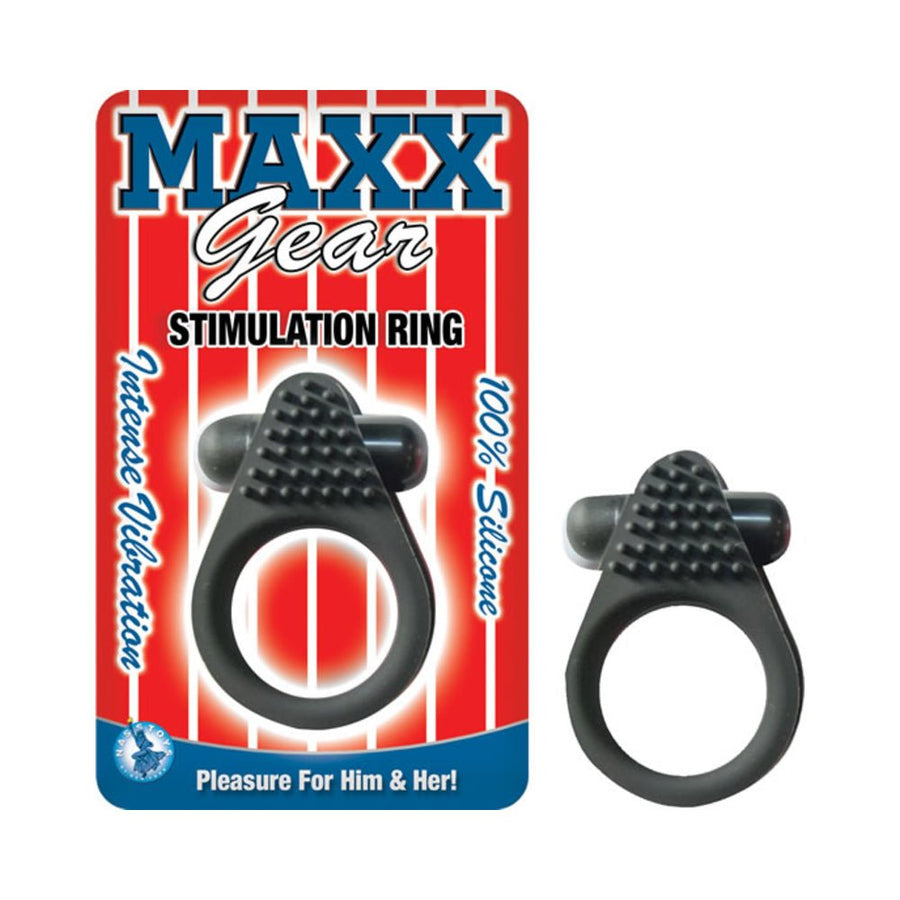 Maxx Gear Stimulation Ring Black-Maxx Gear-Sexual Toys®