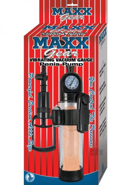 Maxx Gear Vibrating Vacuum Penis Pump Clear-Maxx Gear-Sexual Toys®