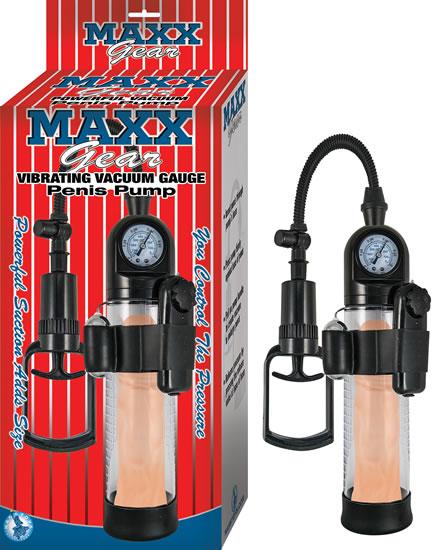 Maxx Gear Vibrating Vacuum Penis Pump Clear-Maxx Gear-Sexual Toys®
