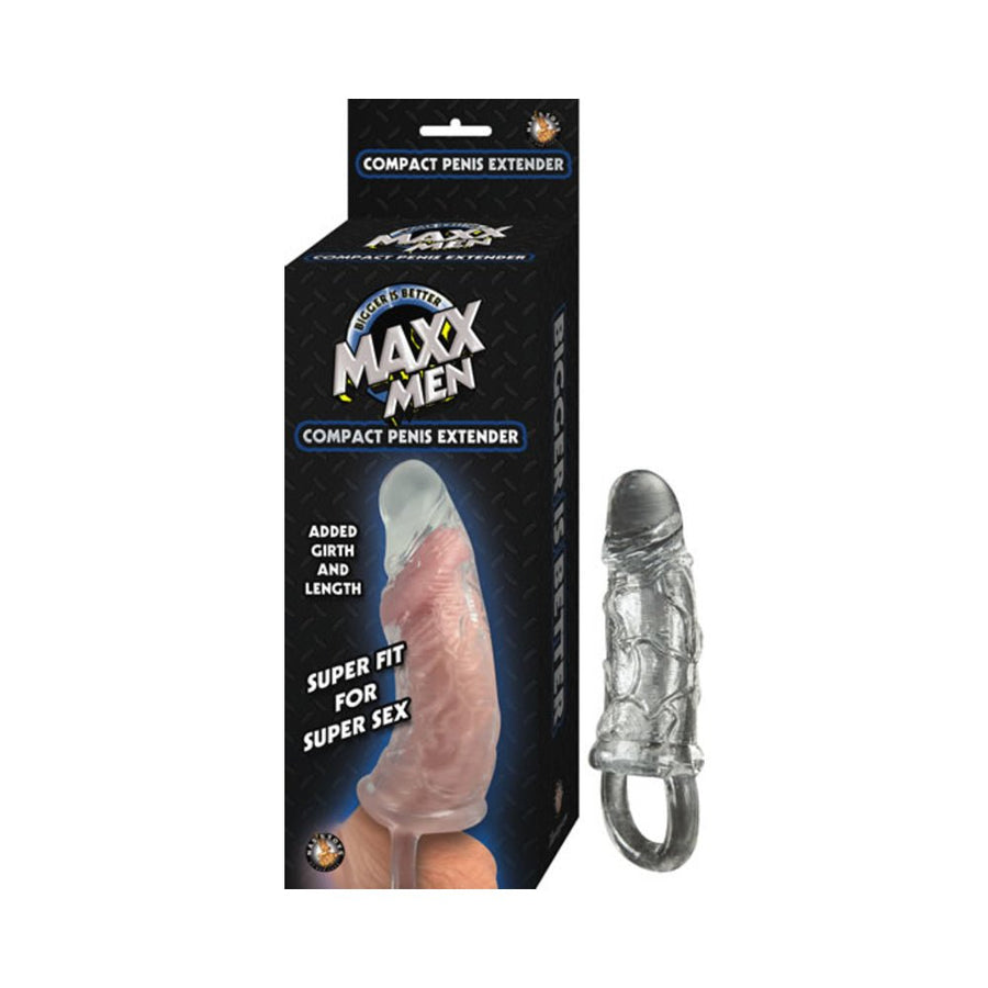 Maxx Men Compact Penis Sleeve Clear-Nasstoys-Sexual Toys®