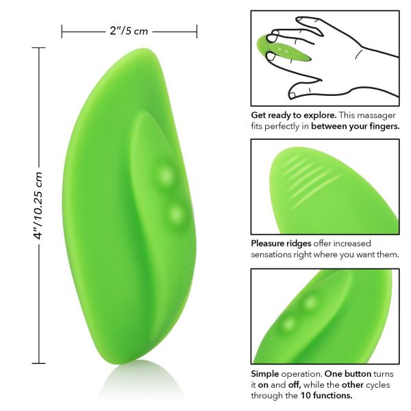 Mini Marvels Marvelous Teaser Green Vibrator-Mini Marvels-Sexual Toys®