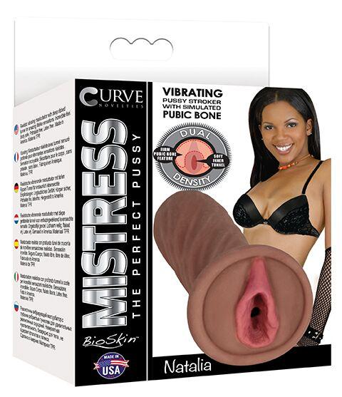 Mistress Natalia Chocolate Pubic Bone Stroker Brown-Curve-Sexual Toys®