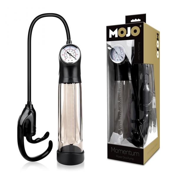 Mojo Momentum Power Grip Pump Black Smoke-MOJO-Sexual Toys®
