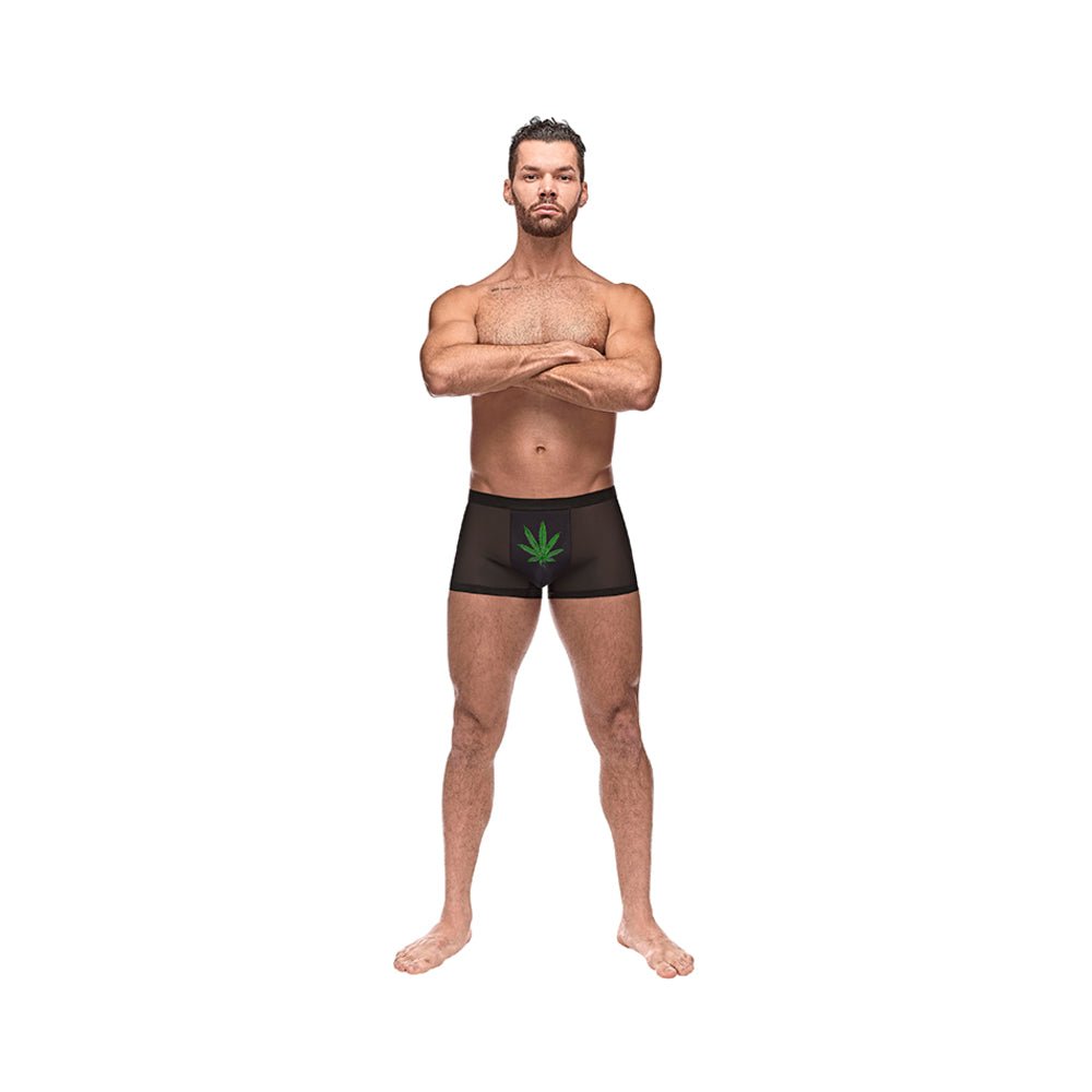 MP Private Screening Short-PotLeaf BK MD-Male Power-Sexual Toys®