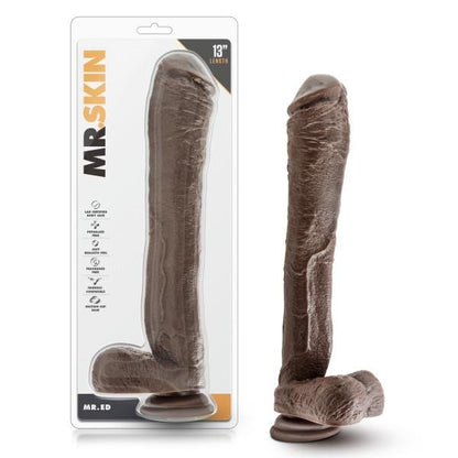 Mr Ed 13 inches Dildo Suction Cup Chocolate Brown Dildo-Mr. Skin-Sexual Toys®