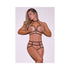 Ms Strap Tease Cupless Bra & Short Black S/m-Magic Silk-Sexual Toys®