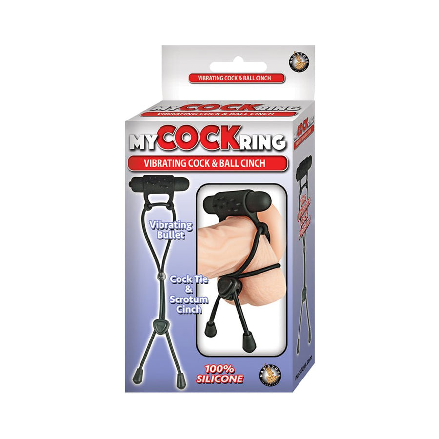 My Cock Ring Vibrating Cock And Ball Cinch Black-My Cock Ring-Sexual Toys®