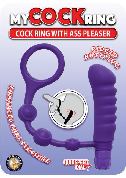 My Cockring With Ass Pleaser Purple-Nasstoys-Sexual Toys®