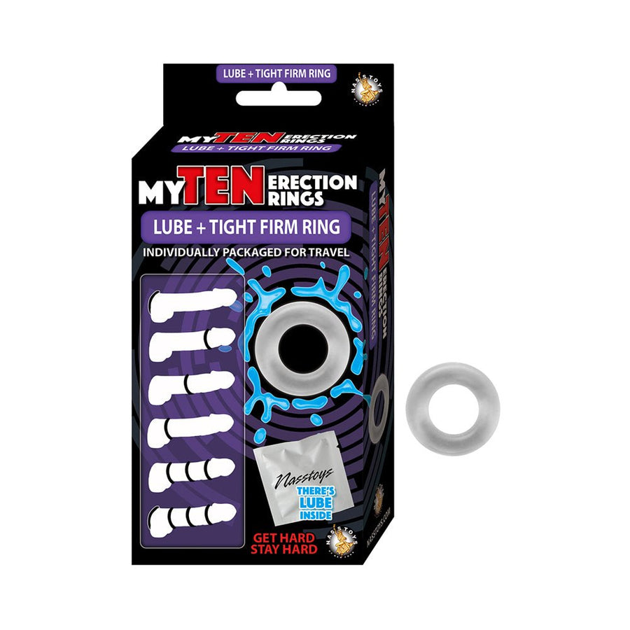 My Ten Erection Rings Clear-Nasstoys-Sexual Toys®
